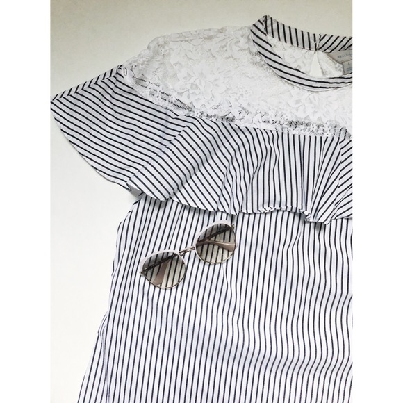 belle & sky Tops - Striped Top🎀